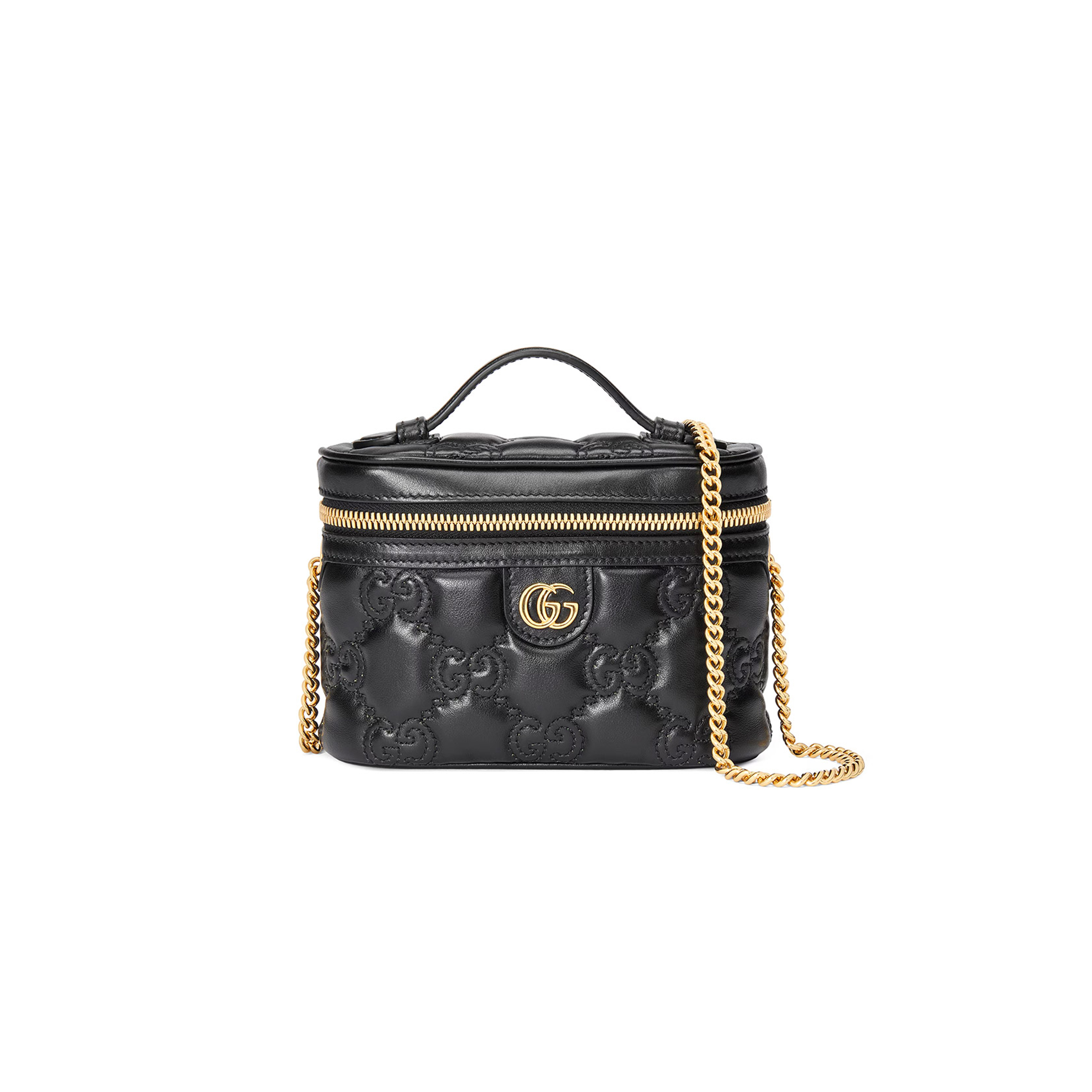 GUCCI GG MATELASSÉ TOP HANDLE MINI BAG 723770 (16*10.5*5cm)